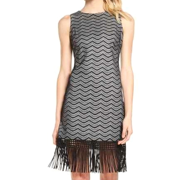 🆕🌿JULIA JORDAN FRINGE DRESS🌿 - Picture 1 of 8
